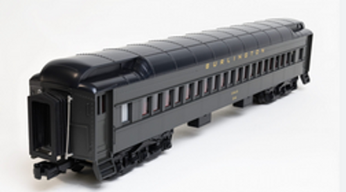 Golden Gate Depot  CB&Q  (burlington) 4 car coach  set, 3  rail