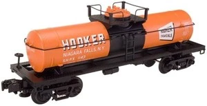 Atlas O Industrial Rail  (semi-scale) Hooker tank car, 3 rail, 027