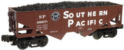 Atlas O Industrial Rail SP 2 bay hopper car, 3 rail,  027 (semi-scale)