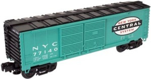 Atlas O Industrial Rail NYC green box car, 3 rail, 027 (semi-scale)
