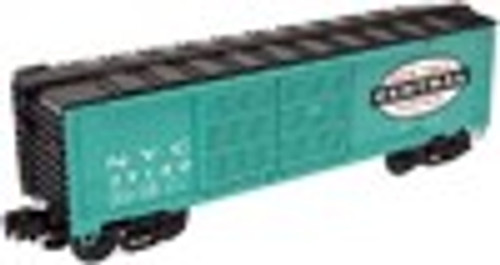 Atlas O Industrial Rail NYC green box car, 3 rail, 027