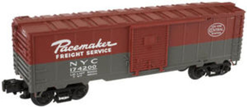 Atlas O Industrial Rail NYC (Pacemaker) box car, 3 rail, 027 (semi-scale)
