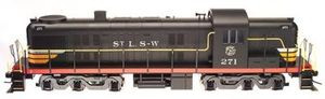 Atlas O Cotton Belt (SSW) Alco RSD-5, 3 rail, tmcc