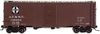 Atlas O Santa Fe (small logo) 1937 style AAR  40' steel box car, 3 or 2 rail