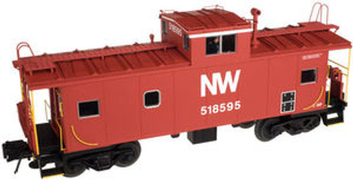 Atlas O N&W (red, late logo)Standard Cupola caboose, 3 rail