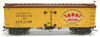Atlas O  Crown Meats 36' reefer,  3 rail or 2 rail
