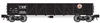 Atlas O PDT exclusive L&NE 40' Composite gondola, 3 or 2 rail