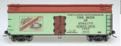 Atlas O Century Beer 40' reefer, 3 rail or 2 rail