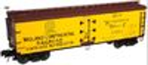 Atlas O Midland Continental RR 40' wood reefer, 3 rail or 2 rail