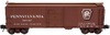 Atlas O PRR X-29 (shadow keystone) steel box car,  3 rail or 2 rail