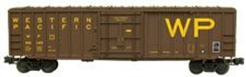 Weaver WP 50' plug door box car, 3 rail or 2 rail (ylw letters)