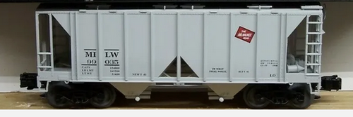 Weaver MILW  34' ACF AC-2 covered hopper car, 2 or 3 rail