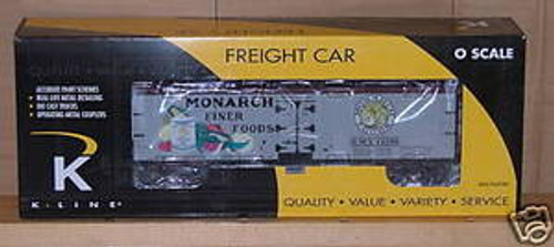 K-line Monarch Foods  wood side reefer,  3-rail or 2 rail