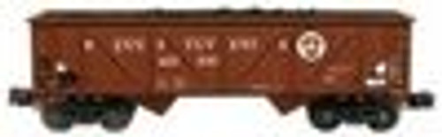 Weaver PRR 2 bay composite hopper car, 3 or 2 rail