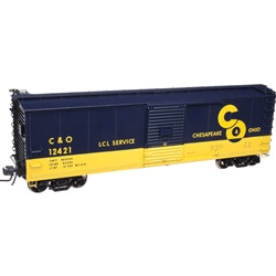 Atlas O C&O 40' USRA Steel Box Car 3 rail or 2 rail