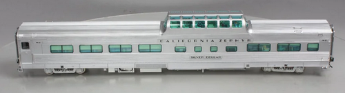 Atlas O California Zephyr WP Silver Dollar Dome-Chair car, 2 rail
