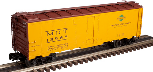 Atlas O MDT/IC (orange)  40' steel reefer, 3 rail or 2 rail