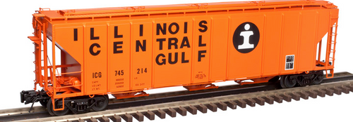 Atlas O ICG PS4427 50' Covered Hopper, 3 rail or 2 rail