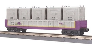MTH Railking MTHRRC Gondola Car w/LCL Containers, 3 rail