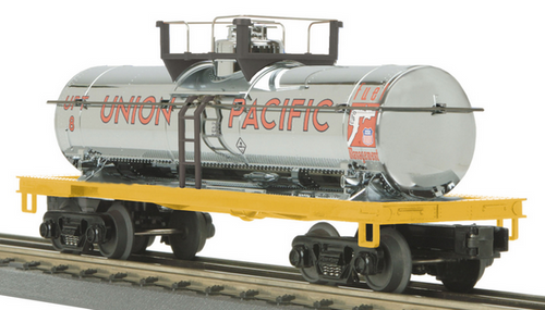 MTH Railking UP 1930s-70s riveted style diesel fuel  Tank Car, 3 rail