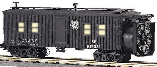 MTH Railking SP Rotary snow plow , 3 rail
