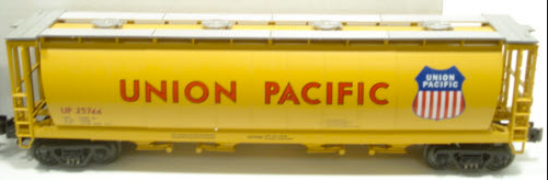 MTH Railking semi scale UP cylindrical covered hopper car, 3 rail