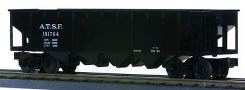 1995 MTH Railking semi scale Santa Fe  4 bay  hopper car, 3 rail
