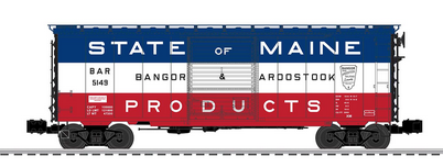 Weaver Bangor and Aroostook 40' PS-1 box car, 3 rail or 2 rail