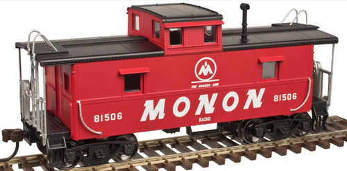 Atlas O Monon Magor Steel Caboose, 2 rail