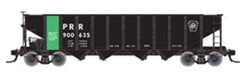 Atlas O PRR/PC ore service  H21a 4 bay hopper, 3 rail or 2 rail