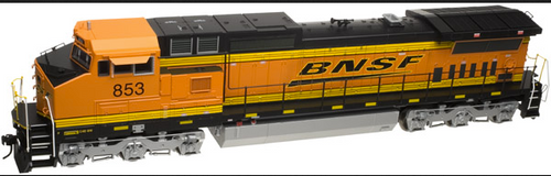 Atlas O BNSF Dash 8-40CW, 3r, conventional operation, 