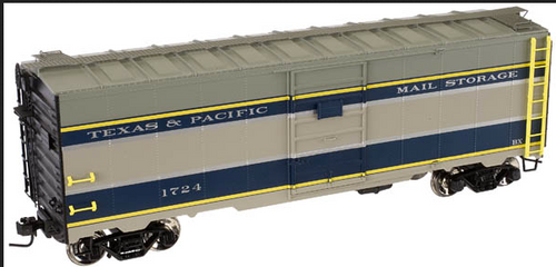 Atlas O T&P 1937 style (1930's-60's) AAR 40' Steel Box car