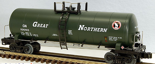 MTH Premier Great Northern 40' Modern Tank Car, 3 rail