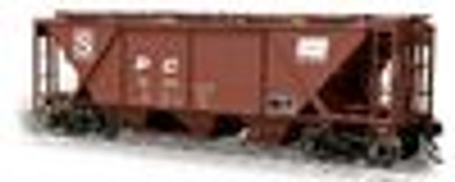 Weaver Penn Central H30 covered hopper car (tuscan), 2 rail or 3 rail