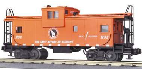MTH Premier GN  (red) extended vision Caboose, 3 rail