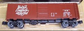 Weaver NH   (script, tuscan) 1920's-1960's ARA 40' box car, 3 rail or 2 rail