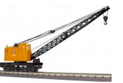 MTH Railking Scale GN American Crane car, 3 rail