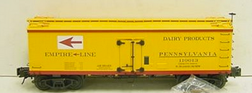 Atlas O Special Run,  Penna RR  Empire Lines  36' reefer, 3 rail or 2 rail