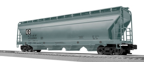 LionScale (Former Weaver) Santa Fe (old logo) 50' centerflow covered hopper,