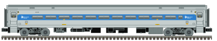 Pre-order for Atlas O Metro North comet coach car,   3 rail or 2 rail