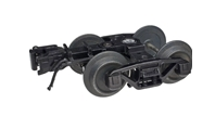 Atlas O 3 rail bettendorf diecast/sprung trucks/couplers (Pair)