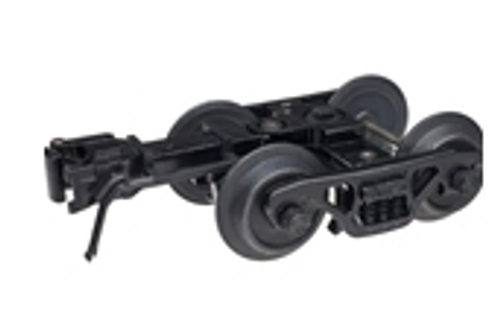 Atlas O 3 rail 70 or 100  ton Roller bearing  diecast/sprung trucks/couplers (Pair)