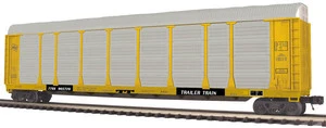 MTH Premier MILW / TTGX Corrugated Auto Carrier, 3 rail