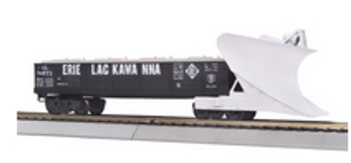 MTH Railking scale EL heavy duty snow plow, 3 rail