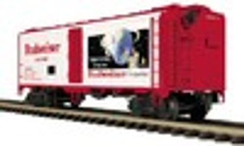 MTH Premier Budweiser 40' Steel Sided Reefer, 3 rail