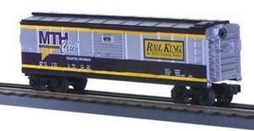 MTH Rail King MTH Club Box Car, 3 rail