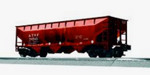 LionScale (Former Weaver)Santa Fe 3 bay offset hopper car, 