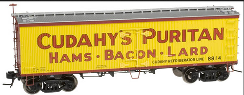 Atlas O Cudahy Puritan  36' reefer, 3 rail or 2 rail
