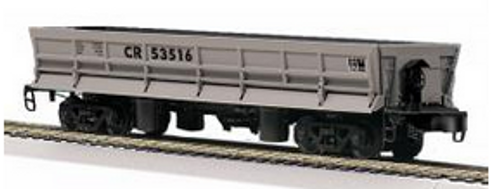 MTH Railking scale Conrail Operating Difco side dump car, 3 rail