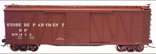 Atlas O SP Stores M/W  40' single sheathed box car, 3 or 2 rail